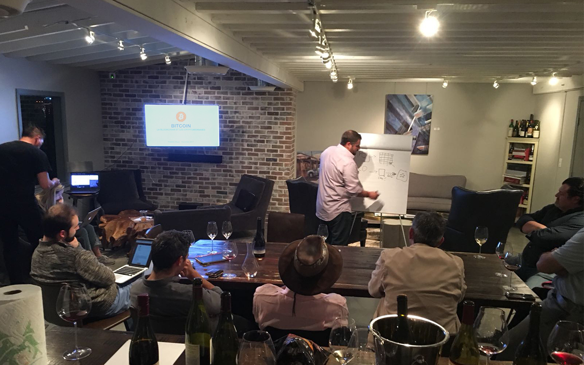 Bitcoin & Wine Seminar - Houston, USA 2017